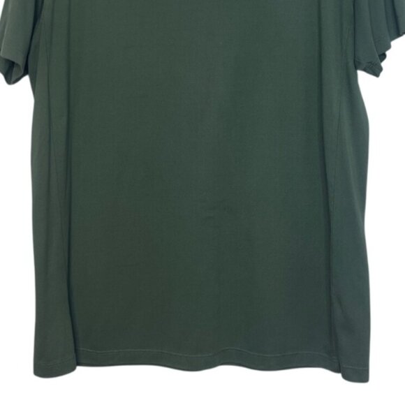 Kenneth Cole Activewear Tshirt Mens Large Green Short Sleeve - Picture 4 of 7